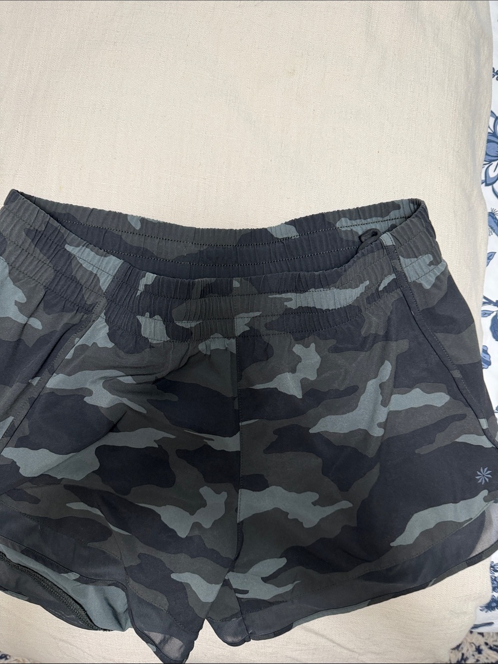 Athleta Camo Athletic Shorts